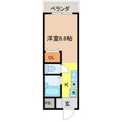 コンフォート桃山の物件間取画像